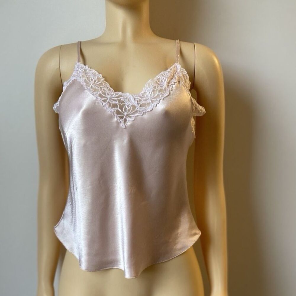 Vintage VS Victoria's Secret Camisole Lingerie Tank Top‎ Gold Label Cami Small